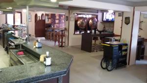 Reštaurácia alebo iné gastronomické zariadenie v ubytovaní Hotel Aguadoce - Louzao