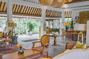 Χώρος καθιστικού στο Goya Boutique Resort