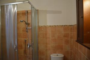 A bathroom at Etna Hiking B&B