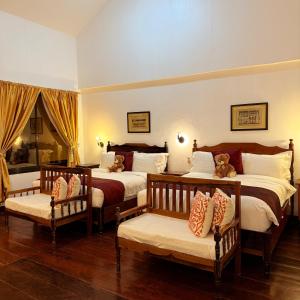 Postel nebo postele na pokoji v ubytování Doublegem Beach Resort and Hotel + 67 fotografií