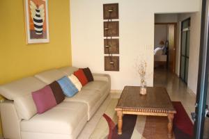 A seating area at Casa Corazon de Plata Suites