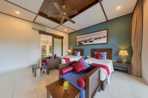 Posezení v ubytování Tam Thanh Beach Resort & Spa