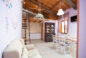 Posezení v ubytování La Suite del Borgo