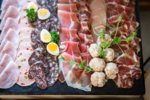 Jídlo v bed and breakfast nebo okolí