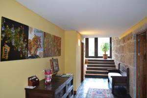 Posezení v ubytování Casa da Figueira