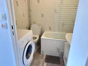 Kúpeľňa v ubytovaní La Grande-Motte : Appartement avec belle vue