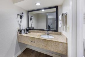 a bathroom with a sink and a mirror at Best Western Fairwinds Inn in Cullman +139 photos