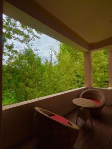 Zahrada ubytování Nubra House