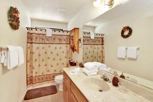 ein Badezimmer mit Waschbecken und Toilette in der Unterkunft Rutter Family Retreat #2482 in Sugarloaf + 11 Fotos