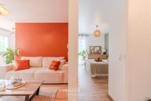 Posezení v ubytování Le Makatea, 4 pers, 10 min to Disneyland Paris