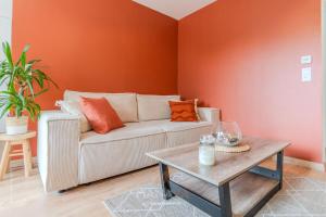 Posezení v ubytování Le Makatea, 4 pers, 10 min to Disneyland Paris