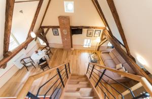 Posezení v ubytování Latrán 43 apartments
