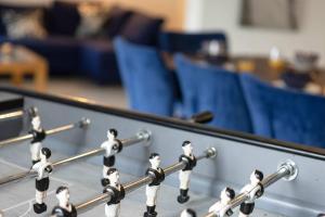 Posezení v ubytování Villa Foyenne - Piscine, jacuzzi et sauna