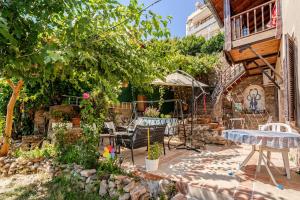 Zahrada ubytování Luna Alanya Sea View Villa with Private Pool