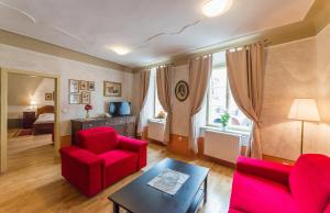 Posezení v ubytování Latrán 43 apartments