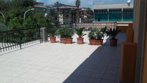 Un balcon sau o terasă la Hostal Al Porto