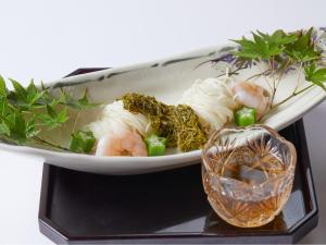Pagkain sa o malapit sa ryokan na ito