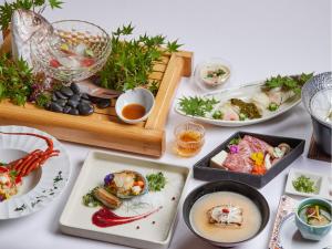 Pagkain sa o malapit sa ryokan na ito