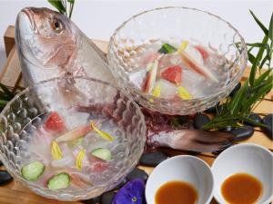 Pagkain sa o malapit sa ryokan na ito