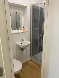 Ένα μπάνιο στο 7-bedroom apartment with 2x private parking