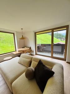 A seating area at KWT Lodge