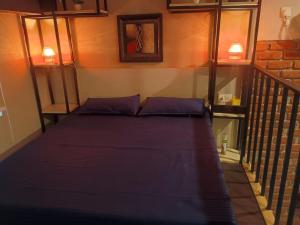 Postel nebo postele na pokoji v ubytování Heaven on Earth - Rishikesh