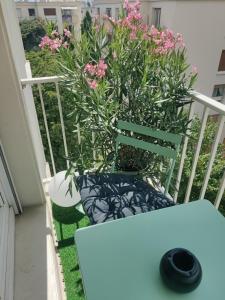 Μπαλκόνι ή βεράντα στο Le Refuge de Céline - Proche Paris-La Défense +7 φωτογραφίες