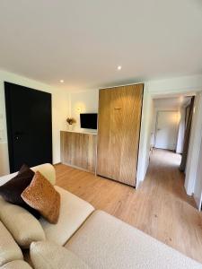 A television and/or entertainment centre at KWT Lodge
