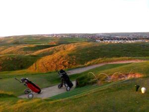 Jugar a golf al bed and breakfast o a prop