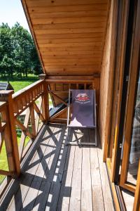 Balkon lub taras w obiekcie DOMEK POD LIMBAMI IV