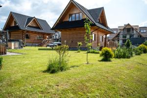 Vonkajšia záhrada v ubytovaní DOMEK POD LIMBAMI III