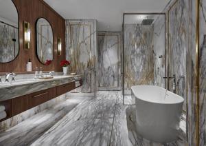 Koupelna v ubytování Swissôtel Nusantara