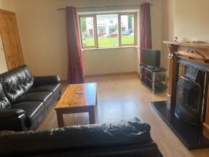 Posezení v ubytování Holiday home in Spiddal Connemara