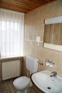 Koupelna v ubytování Hotel Braunlage