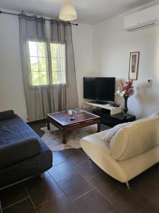 Televisyen dan/atau pusat hiburan di Charmant appartement +12 gambar