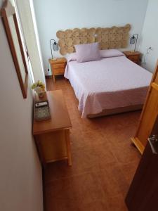 Posteľ alebo postele v izbe v ubytovaní Casa El Molino Del Pozo De Los Frailes