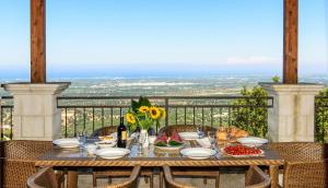 Jídlo v vily nebo okolí