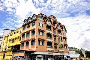 Budova, kde se hotel nachází