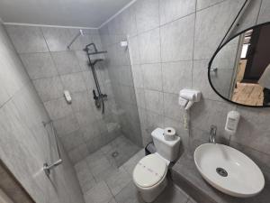 Koupelna v ubytování AmA