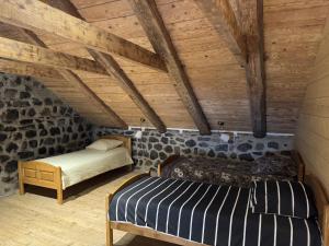 Gîte d'étape La Traverse客房内的一张或多张床位