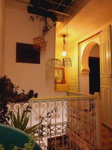TV/trung tâm giải trí tại La Petite Maison de Chaouen
