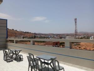 Balkón nebo terasa v ubytování Appartement Alhoceima