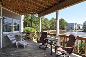 Balkón nebo terasa v ubytování The Bates Motel