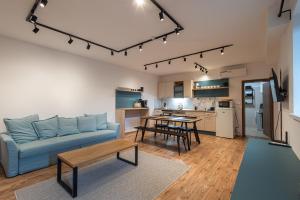 Kuchyň nebo kuchyňský kout v ubytování Apartmán Pod Kopečkem