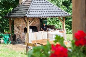 Gril pre hostí v ubytovaní bed & breakfast