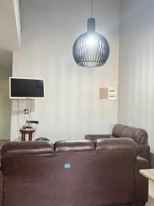 TV a/nebo společenská místnost v ubytování Hostel RodFelix