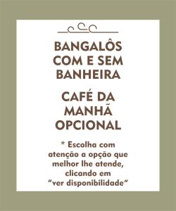 ein weißes Plakat mit den Worten Banalitäten com el sen balimir Café da mammalian in der Unterkunft Brumas Casa de Campo - Cambará do Sul in Cambará