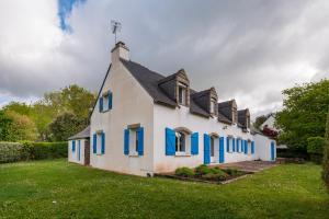 Bygningen som feriehuset ligger i