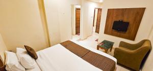 Postel nebo postele na pokoji v ubytování Hotel Nova Viva