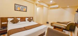 Postel nebo postele na pokoji v ubytování Hotel Nova Viva